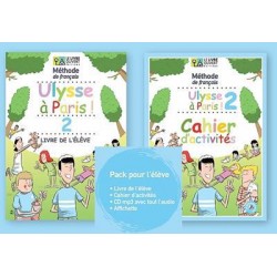 ULYSSE A PARIS 2 PACK (LIVRE D'ELEVE PLUS CAHIER D'ACTIVITES)