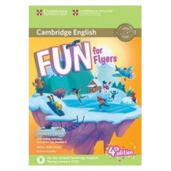 FUN FOR FLYERS STUDENT'S BOOK 4TH EDITION ( PLUS HOME FUN PLUS ONLINE) 2018
