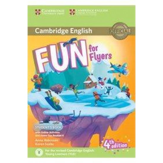 FUN FOR FLYERS STUDENT'S BOOK 4TH EDITION ( PLUS HOME FUN PLUS ONLINE) 2018