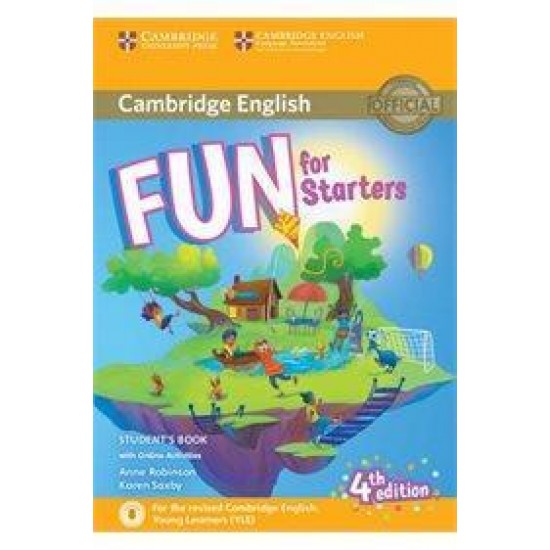 FUN FOR STARTERS STUDENT'S BOOK 4TH EDITION ( PLUS HOME FUN PLUS ONLINE) 2018