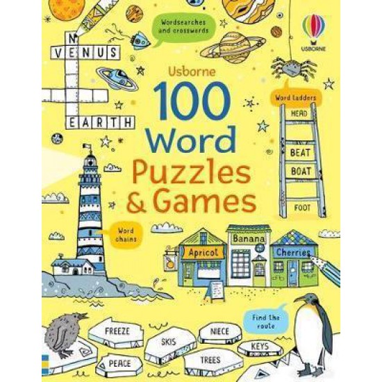 100 WORD PUZZLES AND GAMES