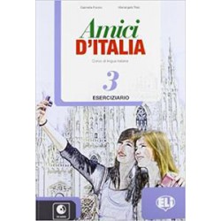AMICI D' ITALIA 3 ESERCIZIARO ( PLUS AUDIO-CD)