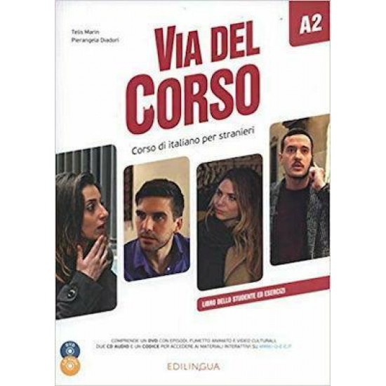 VIA DEL CORSO A2 STUDENTE ED ESERCIZI ( PLUS CD)